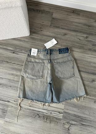 Шорты трендовые джинсовые zara4 фото