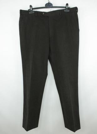 Шикарні люкс брюки loro piana knit brown cotton regular fit trousers pants mens1 фото