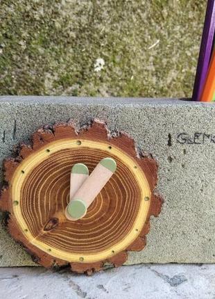 Годинник з бетону, часи, годинник з дерева, бетонний виріб ,органайзер2 фото