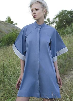Платье с широкими рукавами «кимоно»2 фото