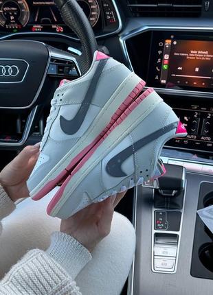 Жіночі кросівки nike sb dunk low 520 pink puck8 фото