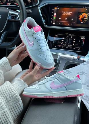 Жіночі кросівки nike sb dunk low 520 pink puck2 фото