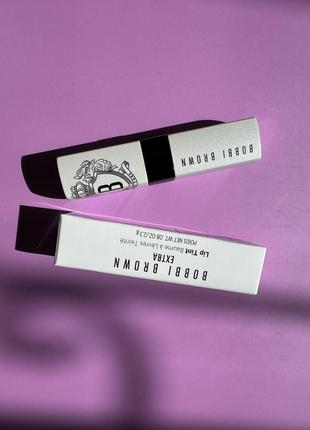 Bobbi brown extra lip tint lip balm бальзам тинт для губ bare claret 04