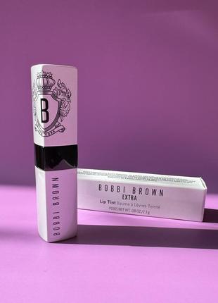 Bobbi brown extra lip tint lip balm бальзам тинт для губ bare claret 04