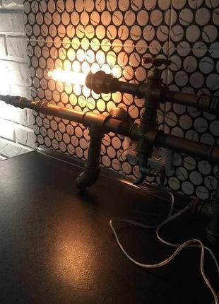 Loft (лофт) світильник настінний у вигляді винтовк1 фото
