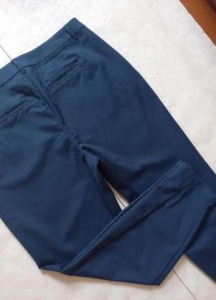 Брендовые коттоновые зауженные штаны брюки скинни с высокой талией vero moda, 16 размер.6 фото