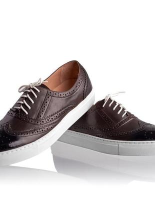 Oxford brogue на спортивной подошве2 фото