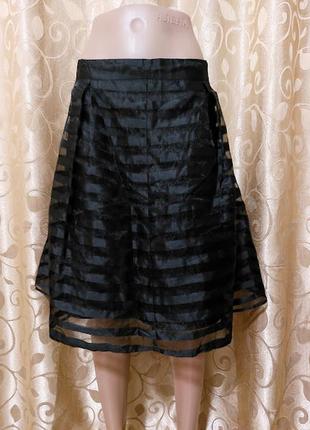 💖💖💖стильная короткая черная женская юбка seppala woman💖💖💖5 фото