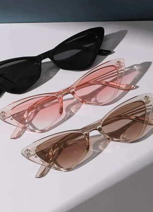 Новые солнцезащитные очки cat eye