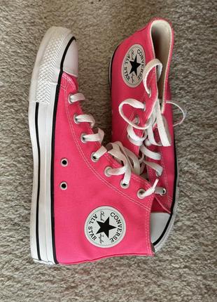 Кеды converse chuck taylor all star a08136c розовые