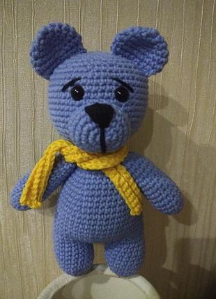 Ведмедик із шарфиком. 3