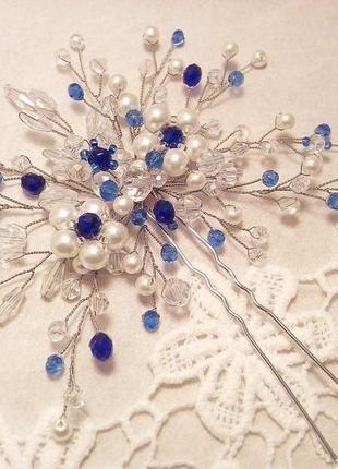 Шпилька індиго