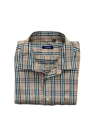 Вінтажна рубашка burberry nova check1 фото