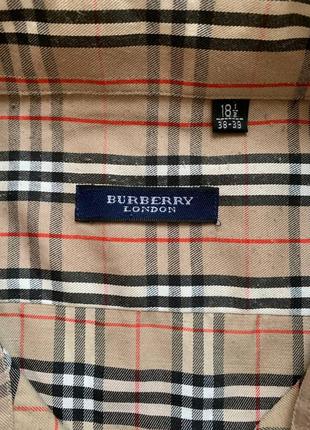Вінтажна рубашка burberry nova check8 фото