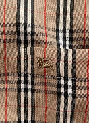 Вінтажна рубашка burberry nova check7 фото