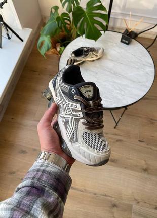 Женские кроссовки асикс asics gel quantum kinetic 'birch dark taupe'4 фото