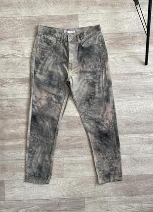 Джинси від zara tie-dye1 фото