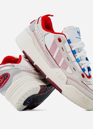 Женские кроссовки adidas adi 2000 white red