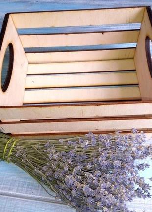 Декоративные ящики для хранения, создания флористических или подарочных композиций.