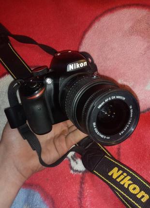 Nikon d3200 +18-55mm + 55-200mm.
