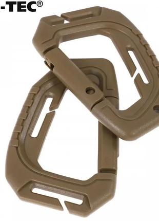 Карабін тактичний пластиковий sturm mil-tec tactical carabiner...