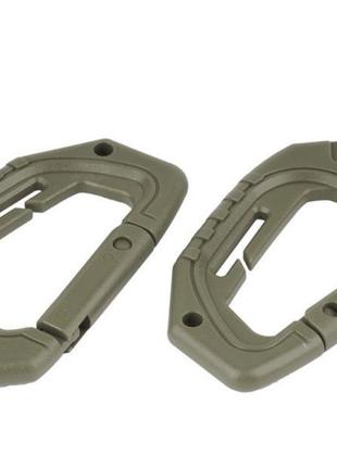 Карабін тактичний пластиковий sturm mil-tec tactical carabiner...