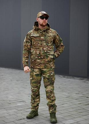 Демісезонна тактична парка ріп-стоп мультикам "tactical series"
