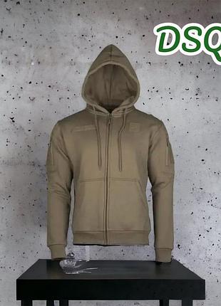Кофта sturm mil-tec tactical hoodie zipper olive s