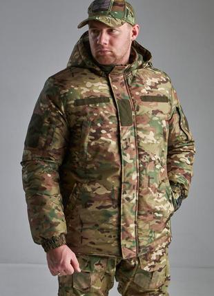 Тактична зимова куртка мультикам "tactical winterguard pro-x" ...