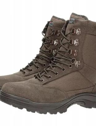 Черевики берці sturm mil-tec tactical boot m.ykk zipper braun 41