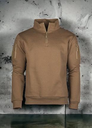 Толстовка чоловіча тактична флісова tactical sweat-shirt m.zip...