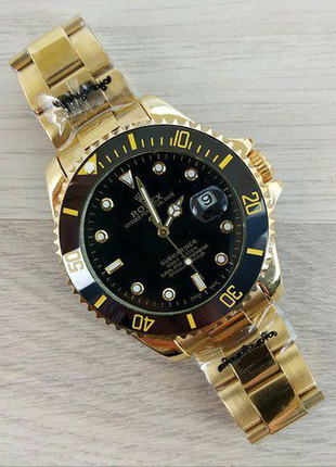 Rolex submariner automatic aa gold-black 1020-0876, 1020-0877.