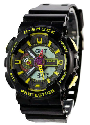 Casio g-shock ga-110 black-yellow 1006-0537