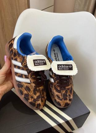 Кросівки adidas wales bonner x samba pony ‘leopard’2 фото