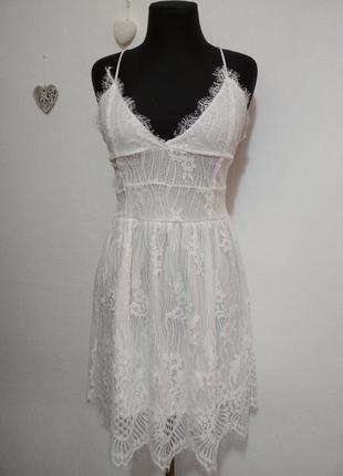 ..кружевное белое платье для особого случая гипюровое роскошное кружево супер качество!!!2 фото