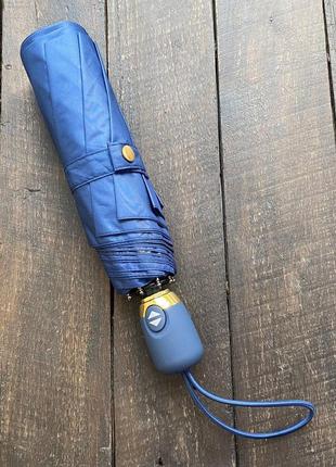 Зонт складной женский полный автомат krago синий