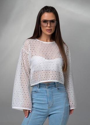 Лонгсливы issa plus 14624 s белый