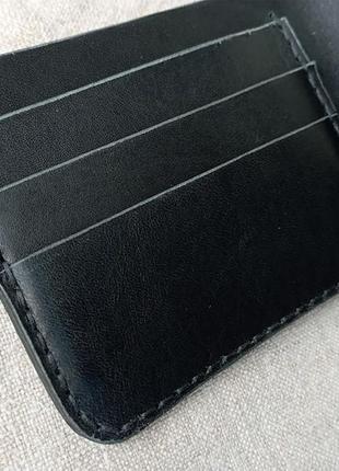 Шкіряний гаманець, гаманець чоловічий, коричневий гаманець з шкіри, гаманець з відділенням для монет5 фото
