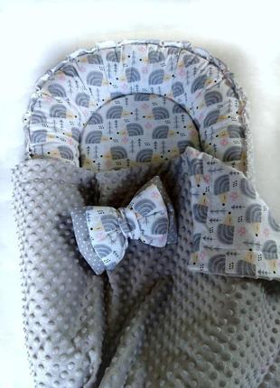 Комплект бортиків - текстиль дитячий ! подарунок до народження!!3 фото