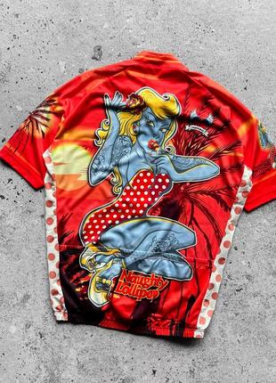 Radtrikot retro style naughty lollipop men's cycling jerseys short sleeve sport biking clothes t-shirt tops велофутболка, спортивна футболка6 фото