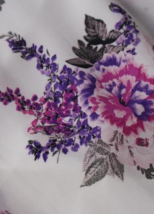 Брендовая блуза цветочный принт от m&amp;co9 фото