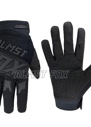 Мото рукавички almst fox all black розмір l