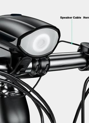 Велосипедний ліхтар фара та сигнал2 фото