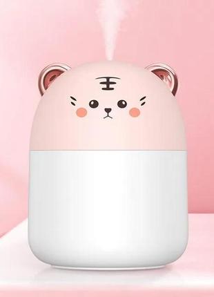 Зволожувач повітря mini нічник cat smile humidifier з led підс...