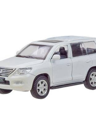 Автомодель автопром lexus lx570 белая 1:43 (4304)