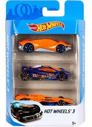 Набір hot wheels в асортименті 3 шт