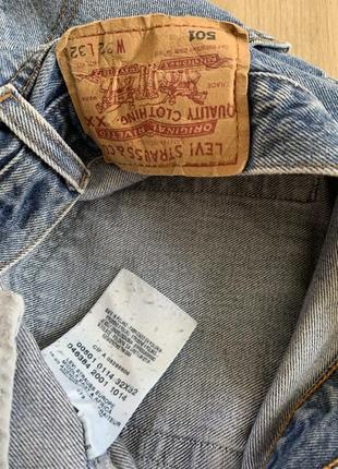 Джинси levis 501 w32 l325 фото