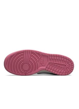 Женские кроссовки nike sb dunk low 520 pink puck9 фото