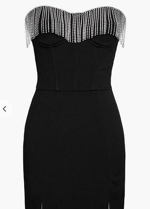 Вечернее корсетное платье бюстье