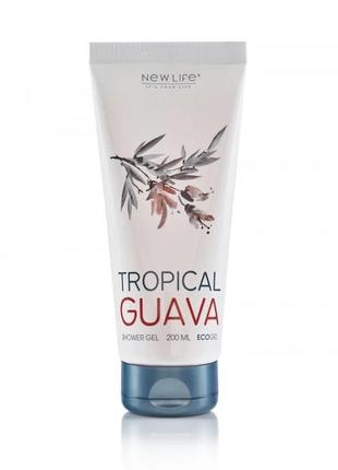 Гель для душу тропічна гуава tropical guava 200 мл нове життя